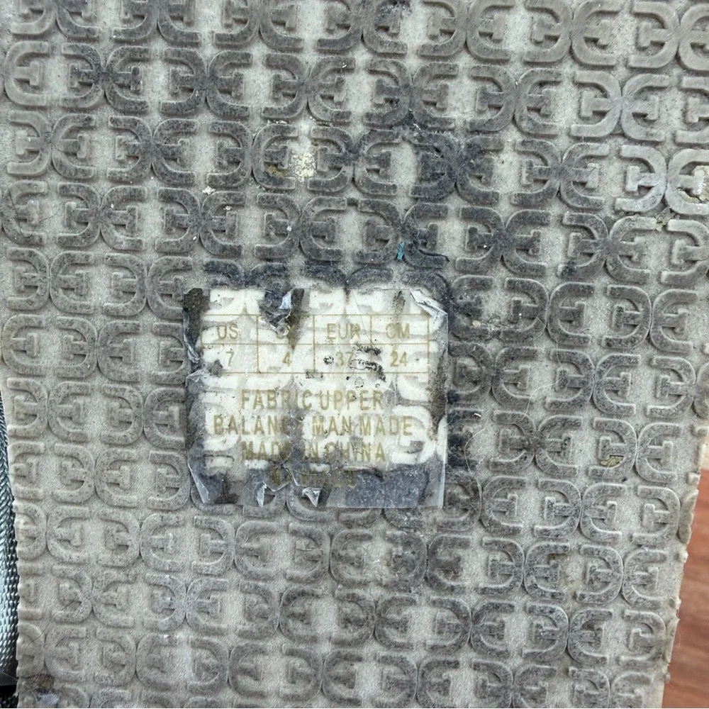 Sam Edelman Black Desert Olive Nylon Mariace Sandals Shoes sz 7 - Picture 4 of 5